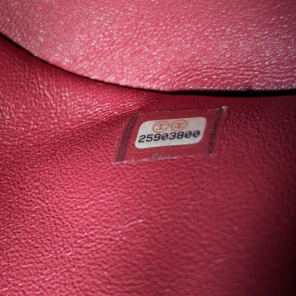 SOLD.$4000 direct Authentic Chanel business affinity red backpack, Caviar lea… - Picture 11 of 16